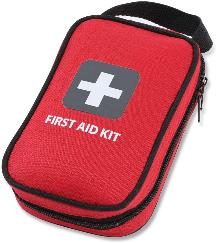 Red First Aid Kit - säkrare när det gäller att hantera olyckor