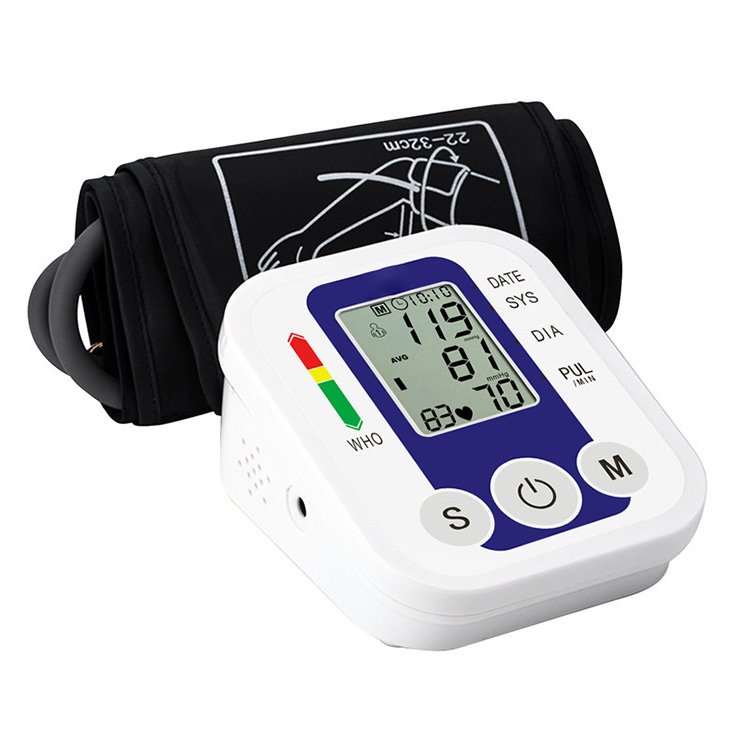 Arm Typ Digital Bp Maskin Bp Monitor Bärbar